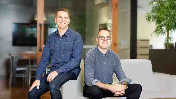 Quotient co-founders, Dale Vink and Nathan Carter